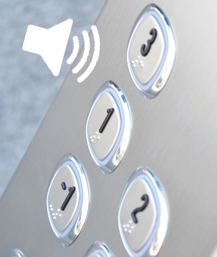 Sintetizzatore vocale di avviso arrivo al piano